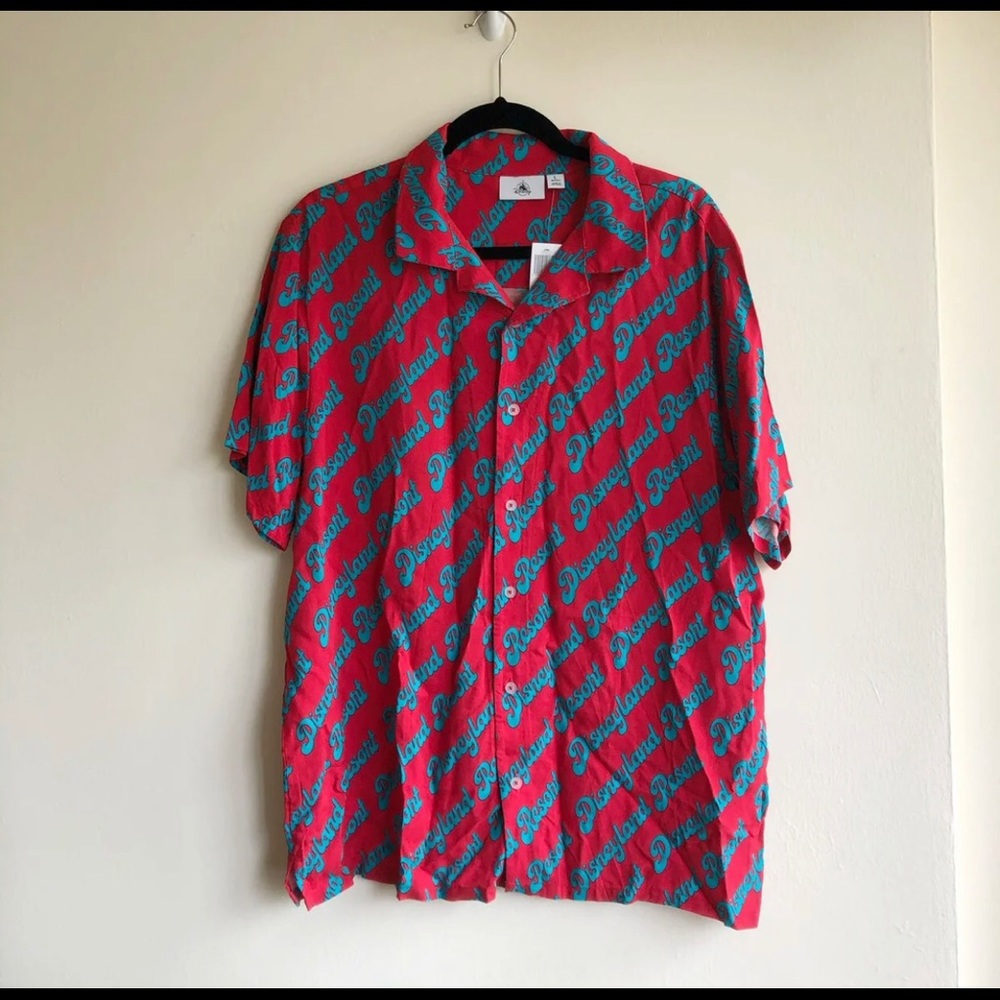 New Disneyland Resort Button Up Shirt